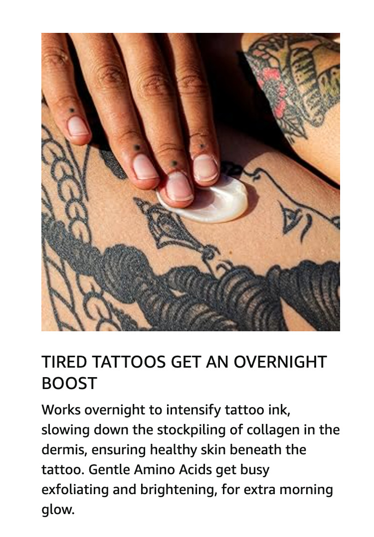 Stories & Ink Healed Tattoo Vibrancy Serum 2 Oz All Skin Tones Styles Brightens