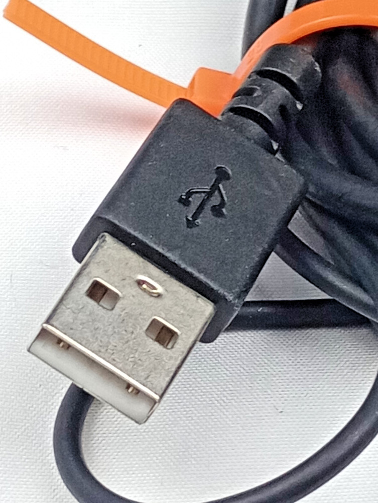 Logitech USB Wired Headset w/ Mic Inline Volume Control Black PC Laptop Tested