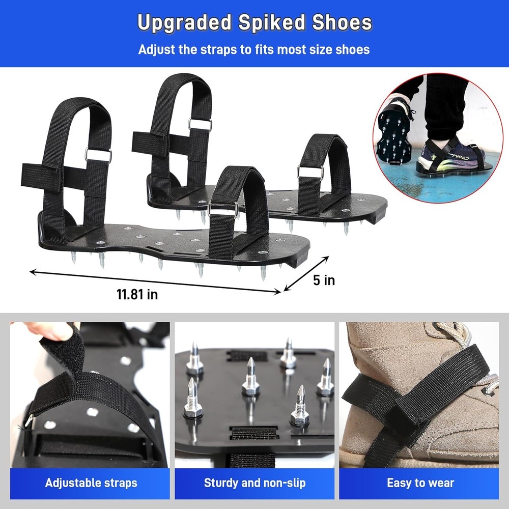Self Leveling Cement Tool Kit- Epoxy Floor Tool Kit Includes Self-Leveling Rake,
