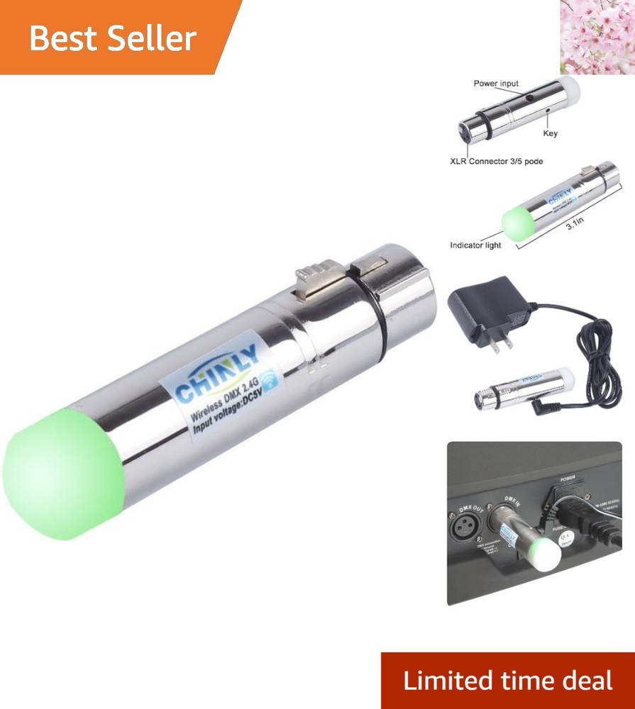 High-Performance 2.4G Wireless Receiver for LED Stage Lighting Control