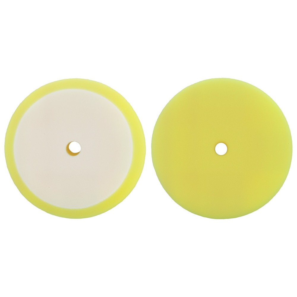 2PCS Medium Foam Car Buffing Pads 4" for 3" Backing Plate Orbital Buffer