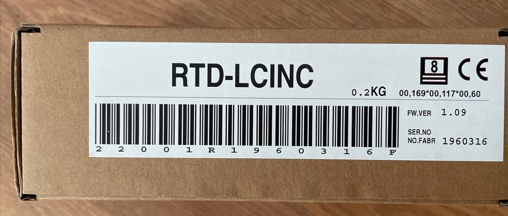 NEW REALTIME RTD-LCINC CONTROL INTERFACE