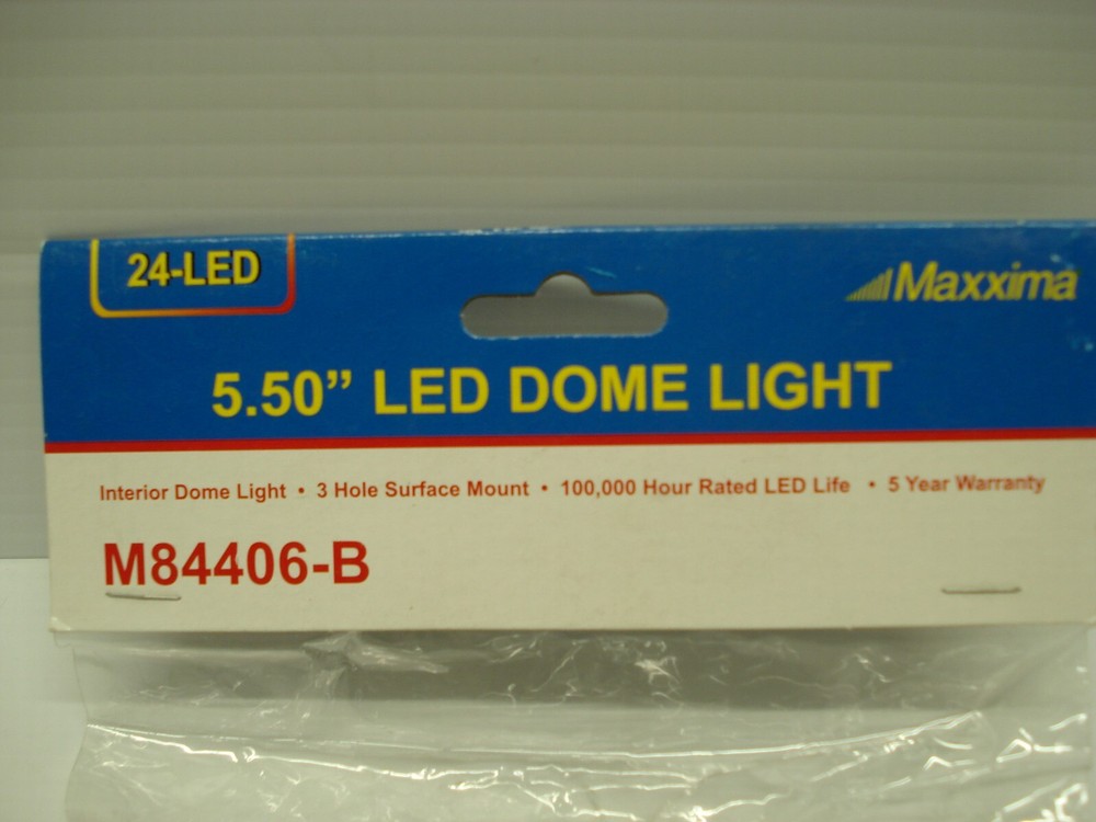 Maxxima (M84406-B) 5.5" 24 LED Round Interior Dome Work Light NEW IN PACKAGE