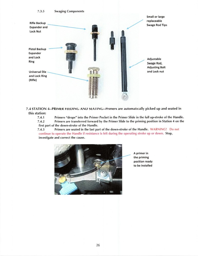 Dillon Priming System - RL1100 Large 66217