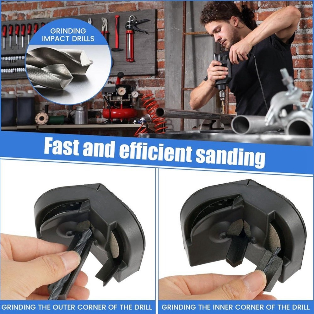 Drill Bit Sharpener Multipurpose Grinding, Electric Drill Sharpener2554
