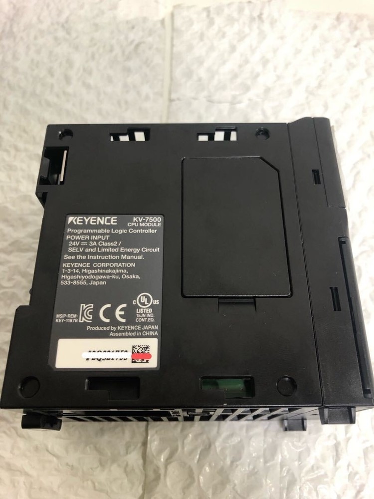 KEYENCE KV-7500 PLC Programmable Controller 2023 MFR Guaranteed USED