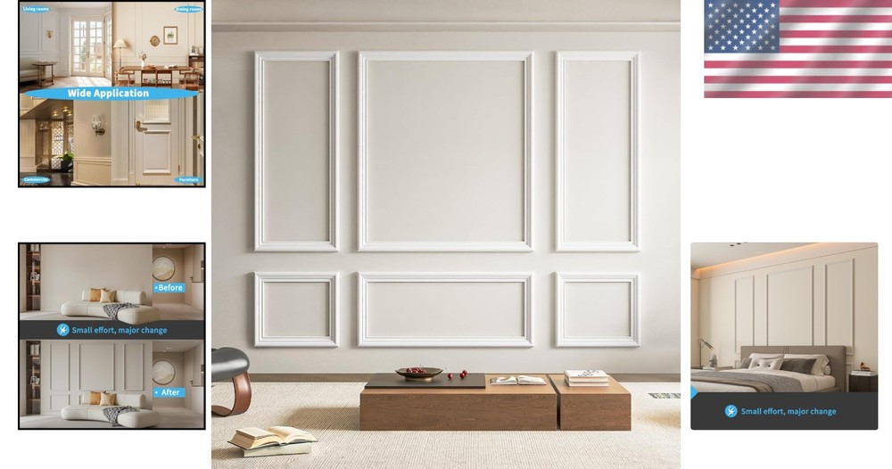 Pre-Cut Molding Kit - Room Transformation