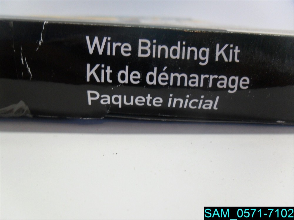 FELLOWES Comb Binding Kit Starter Pack 20. NIB. CRC 5290201