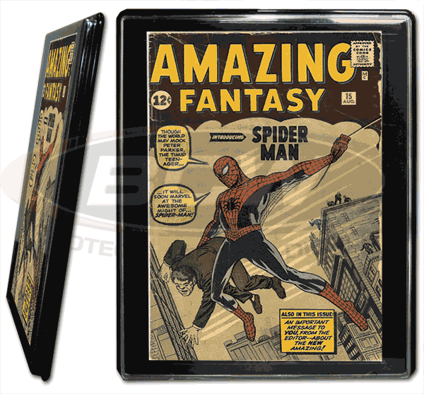 BCW Comic Book Showcase - Framed Display Case - Hangs On Wall - Current Size