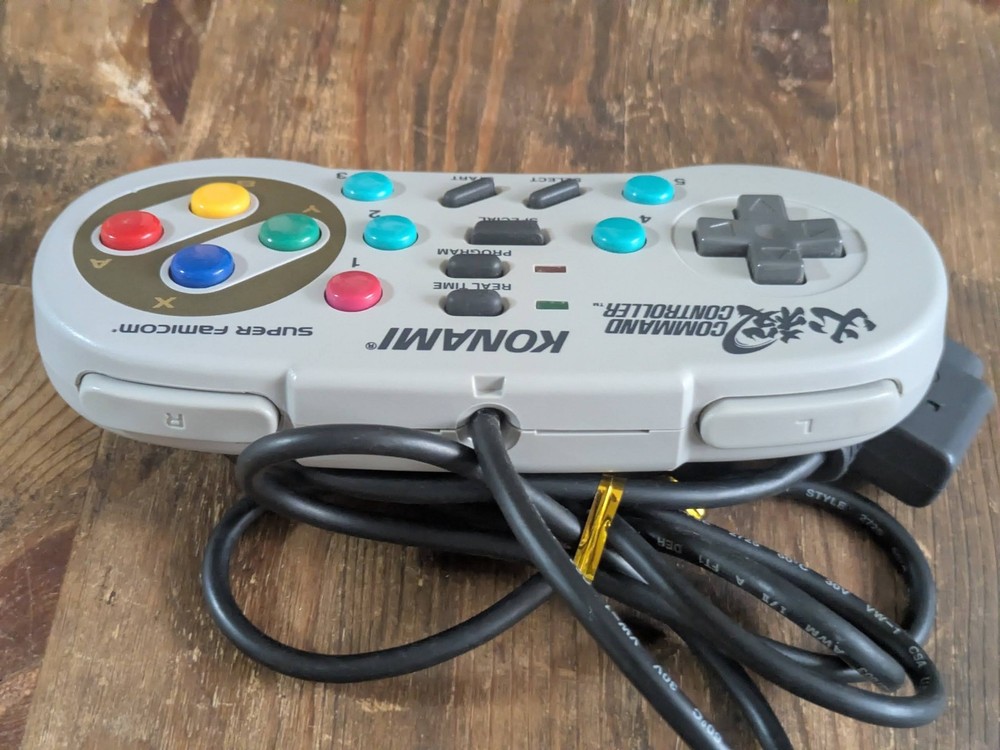For SFC SNES Controller KONAMI " Hissatsu Command Controller " RU-009 Macro Prog