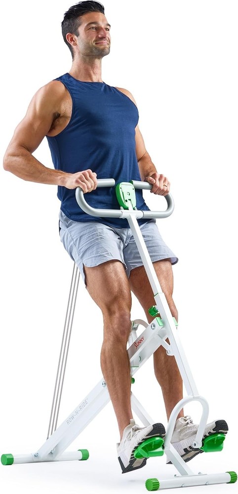Foldable Squat Assist Rower w/ SunnyFit App
