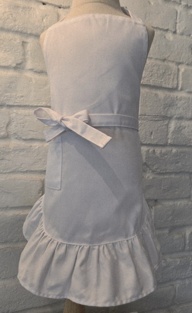 Child's Apron With Ruffle