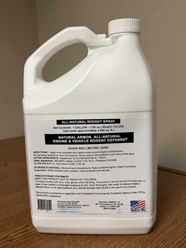 Engine & Vehicle Rodent Deterrent 128 Oz