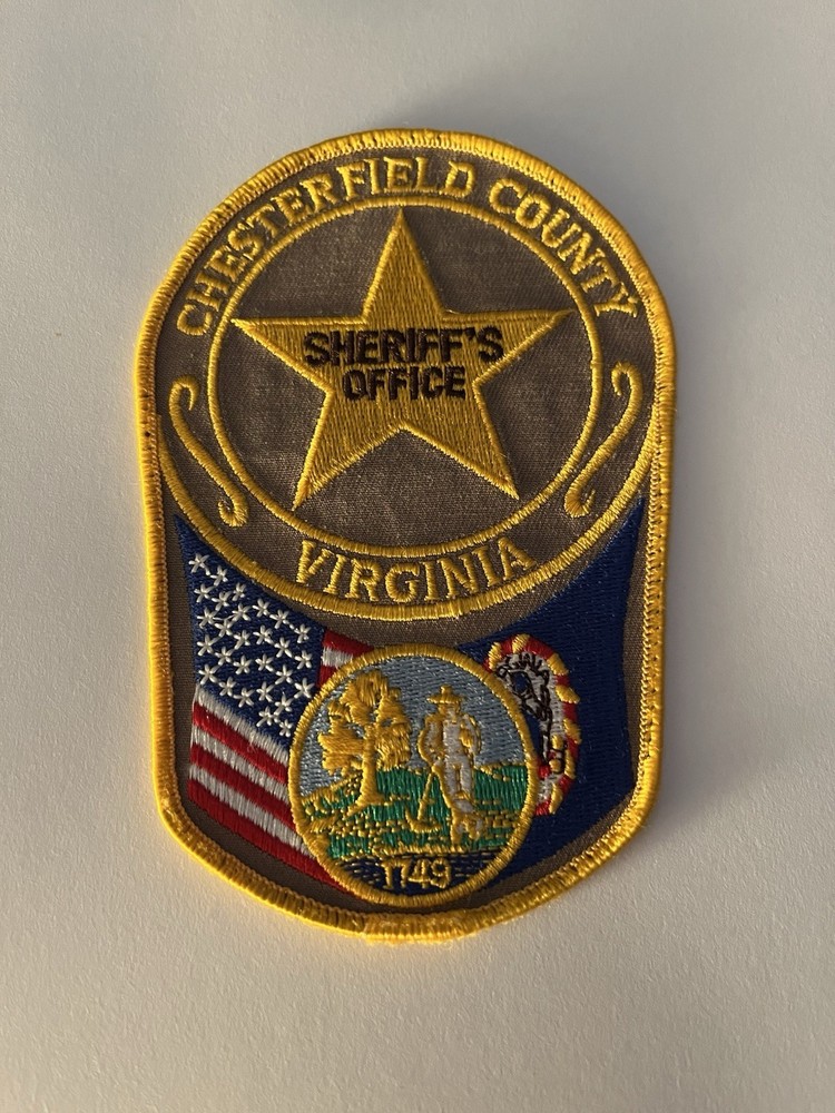 Chesterfield VA sheriff patch