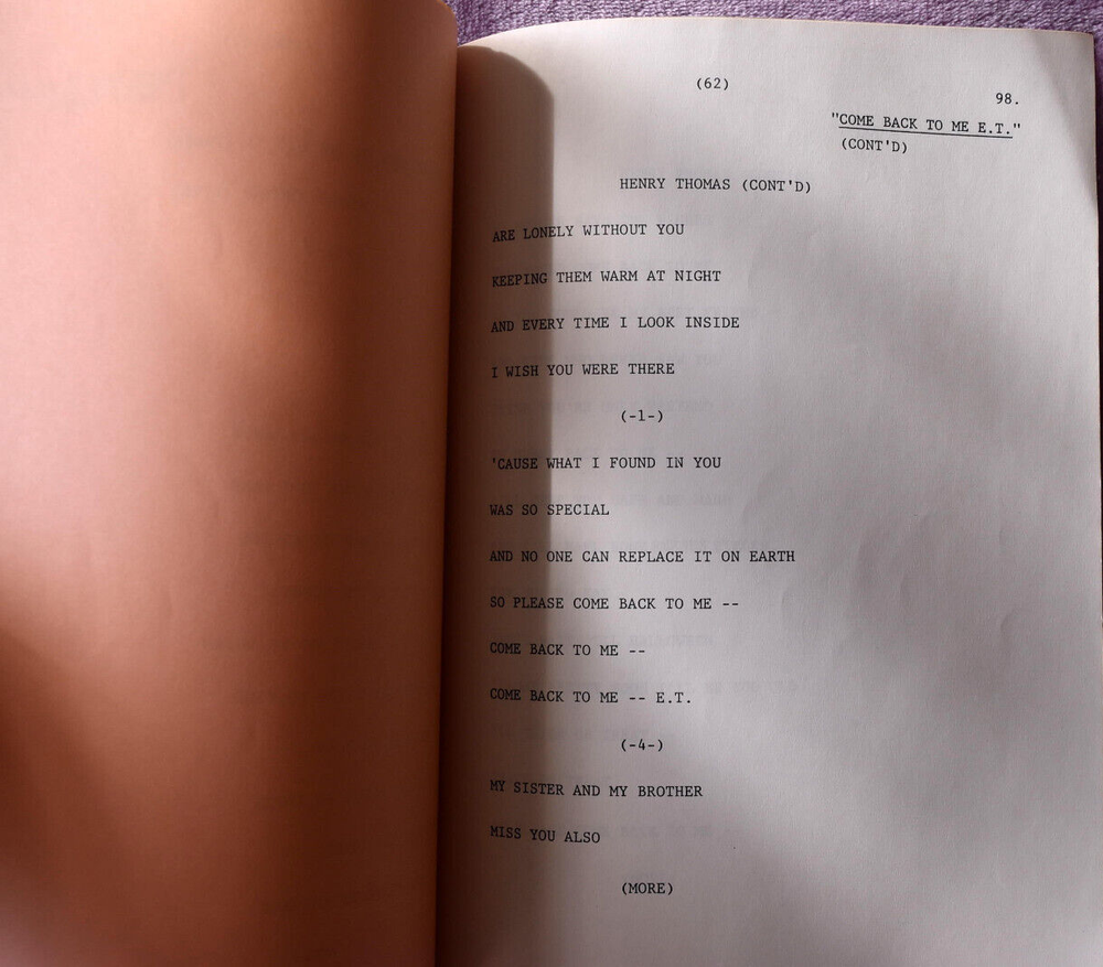 1983 " Movie Blockbusters! " CBS Television Original Screenplay Script
