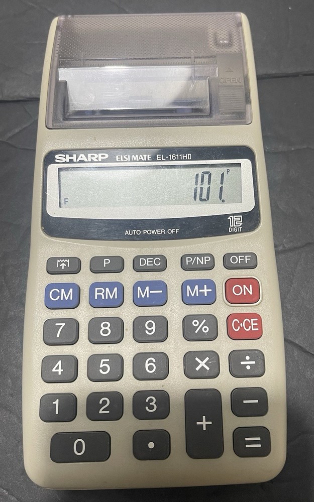 Sharp Elsi Mate EL-1611H Calculator