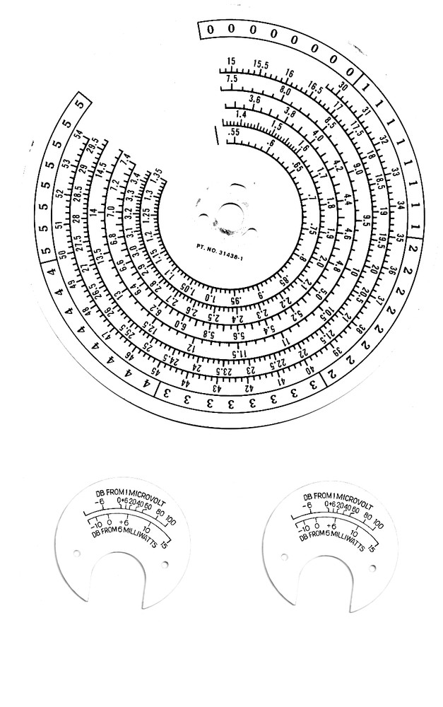 HAMMARLUND SP-600 FRONT-PANEL KIT DIAL/METER OVERLAYS NEW PLASTIC DISCS