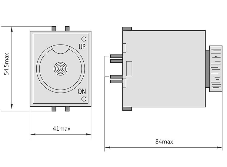 Time delay relay small power-off controller JSZ3A-E 220VAC 5-60s/10min/60min/6h