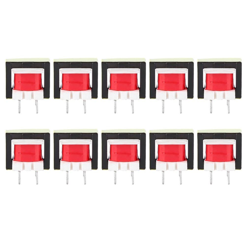 10pcs 1300: Audio Transformer 8 Ohm Transformer EE14 POS Transformador