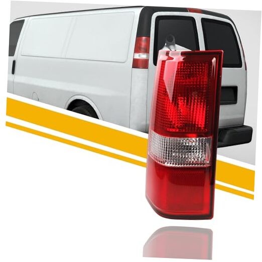 Tail Light Compatible With 2003-2023 2024 2025 Chevy Express Left Driver Side