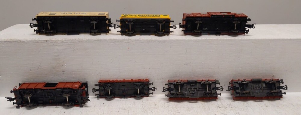 Fleischmann HO Scale Assorted Freight Cars [7] EX