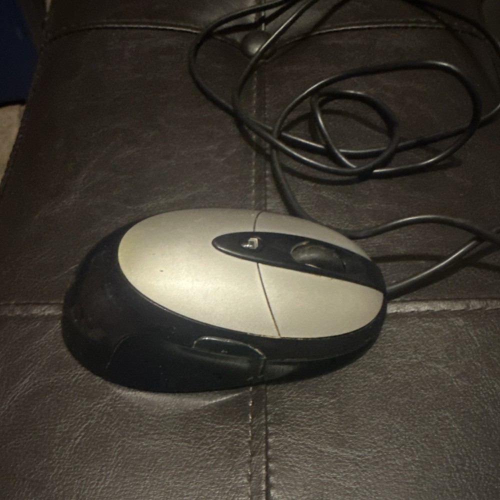 Logitech M310 Optical USB Wired Standard Mouse Scroll Wheel Black Silver