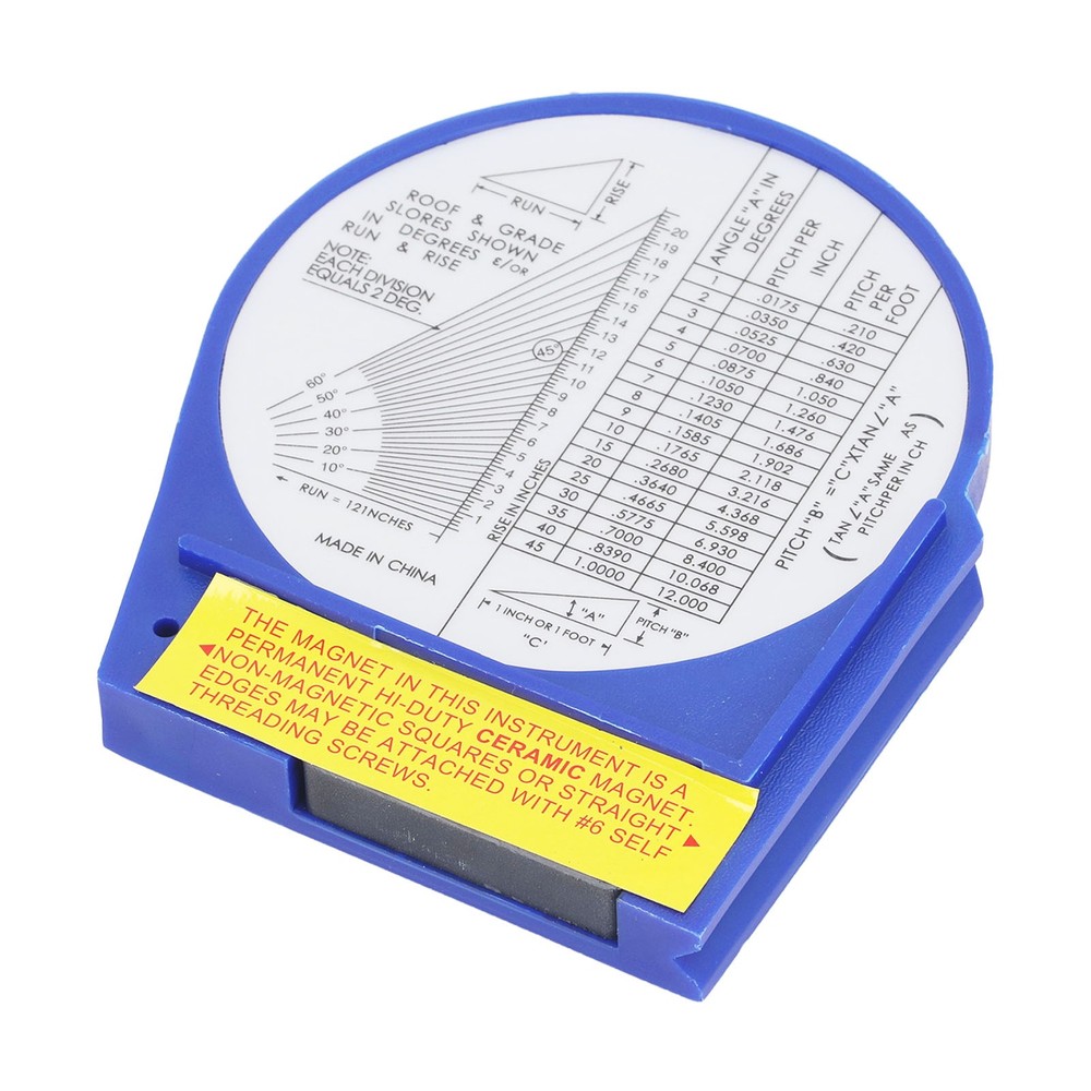 4x90 Degree Angle Finder Inclinometer Protractor Angle Measuring Locator Tool