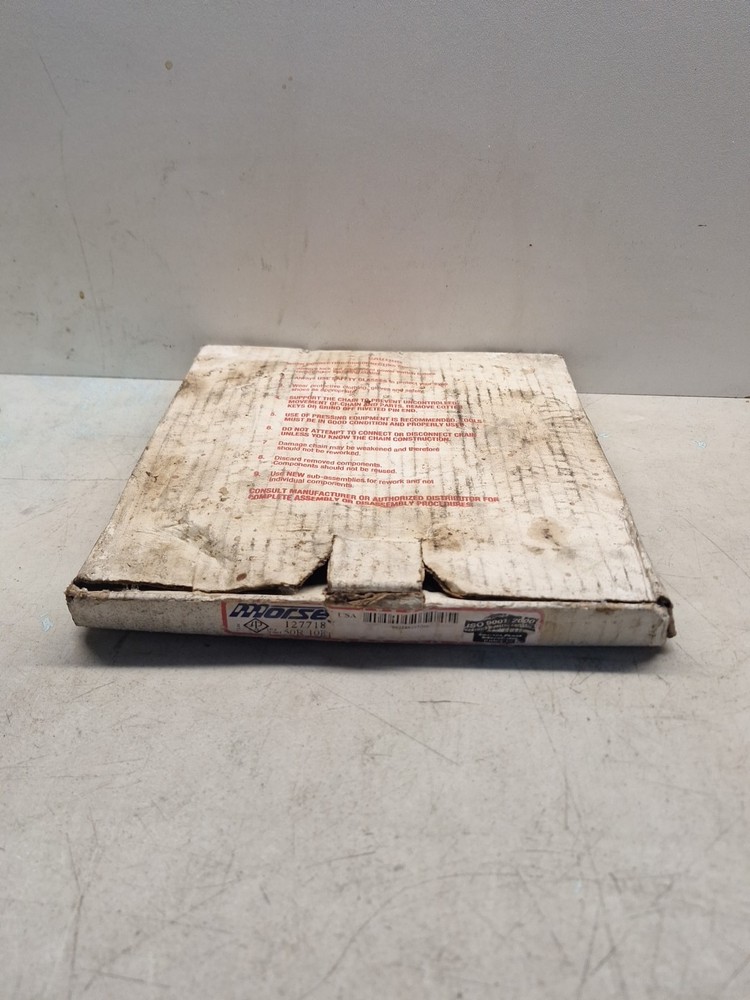 NOS Morse 50R Roller Chain 10ft with Connecting Link