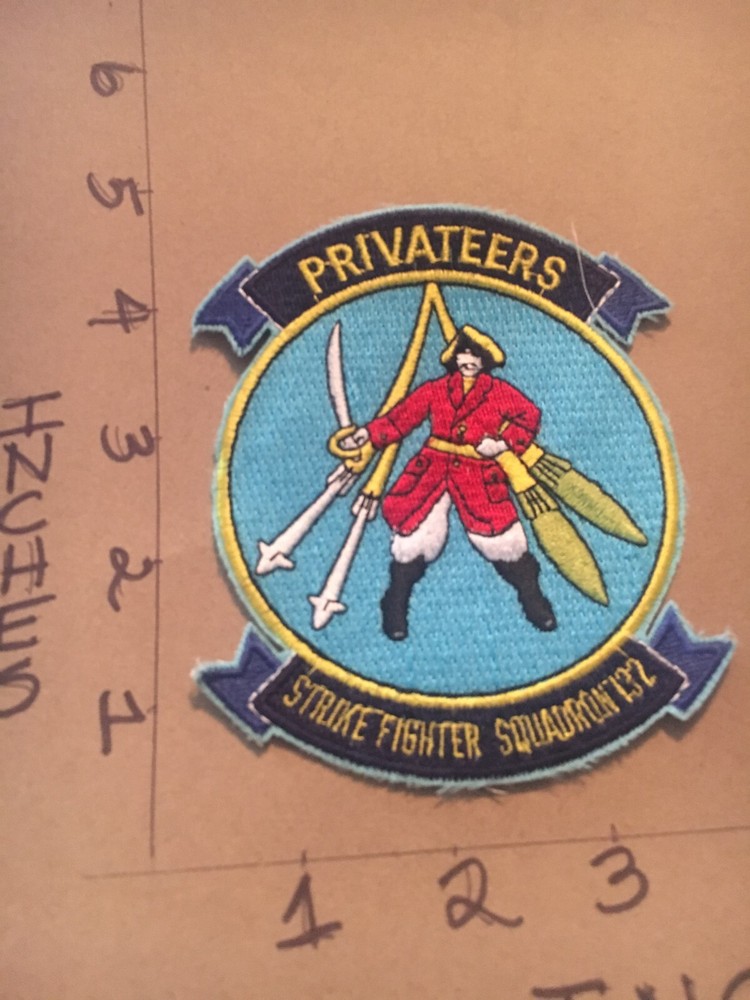US Navy Strike Fighter Squadron 132 VFA-132 patch 5/12/25