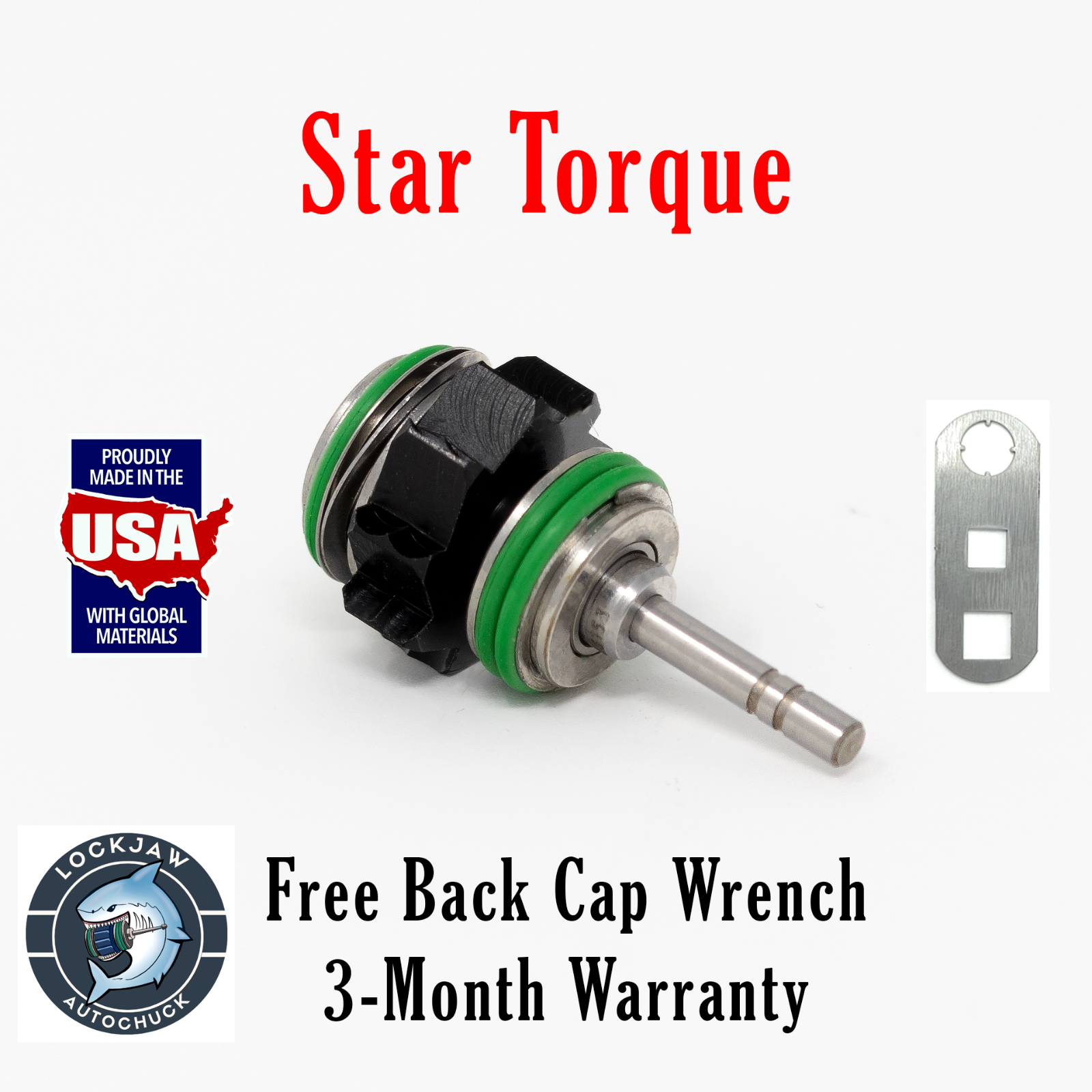 Star 430 TORQUE SWL Turbine Lube Free INTEGRAL SHIELD CERAMIC BEARINGS