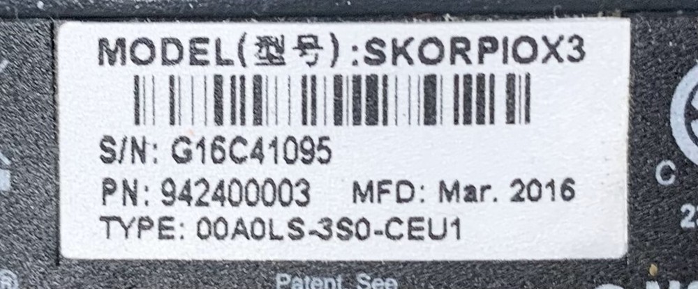 Motherboard Replacement Datalogic Skorpio X3 - Type: 00A0LS-3S0-CEU1 - WIN CE 6