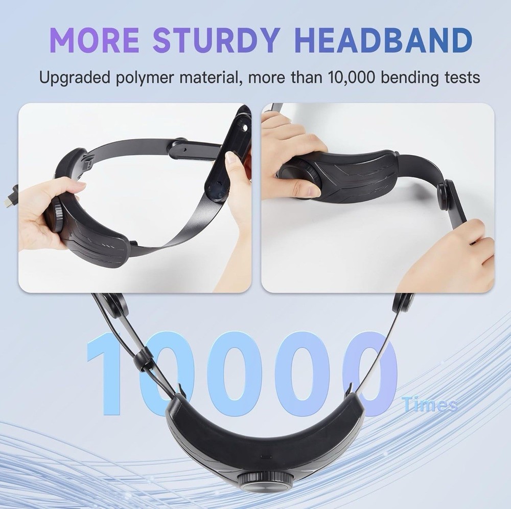 Head Strap Compatible with Meta/Oculus Quest 3 Accessories,