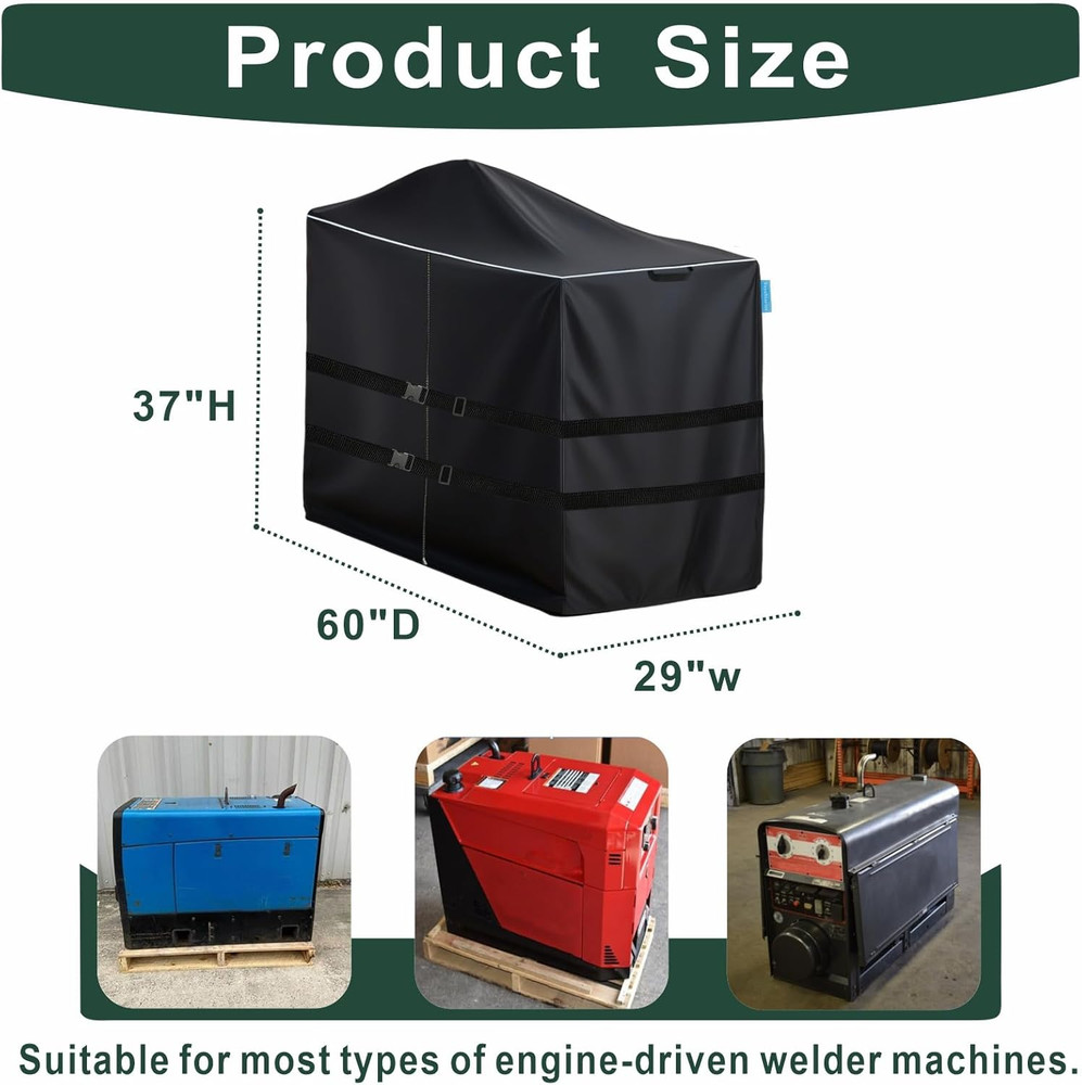 Engine Driven Welder Cover, Fits Big Blue 400Pro/450 Model Engine-Driven Welder,