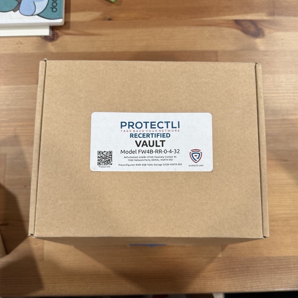 Protectli FW4B-RR-0-4-32 Firewall Appliance