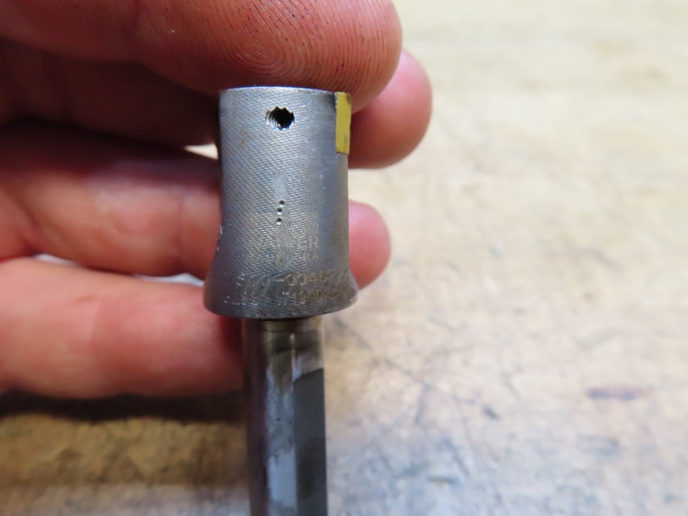 Walter 23/32" indexable insert counterbore 3/8" shank