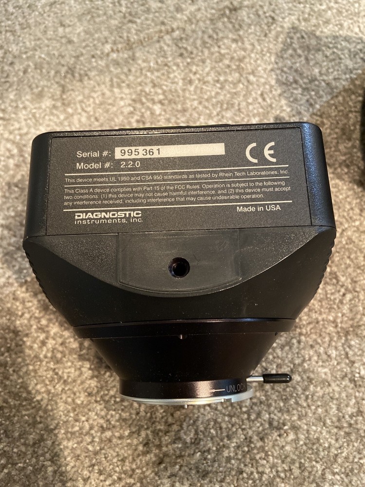 DIAGNOSTIC INSTRUMENTS SPOT MODEL 2.2.0 MICROSCOPE CAMERA