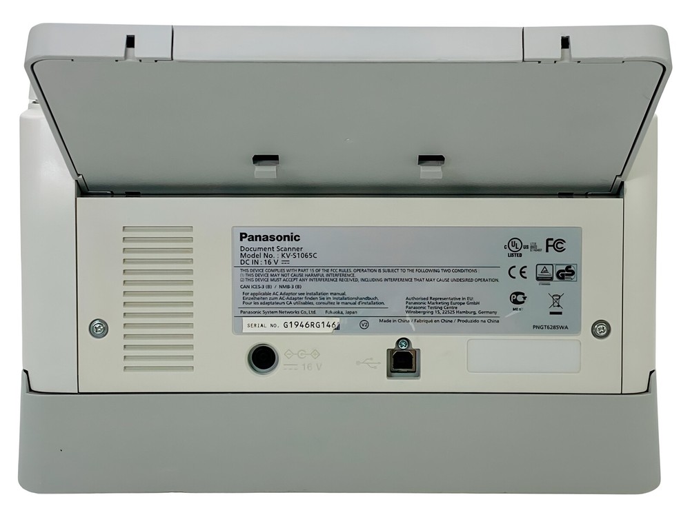 Panasonic KV-S1065C High Speed Sheetfed Document Scanner w/Adapter GRADE A!⚡️