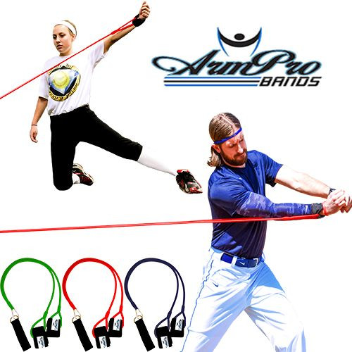 Arm Pro Bands Baseball & Softball Resistance Training Tool - 3 Resistance Levels