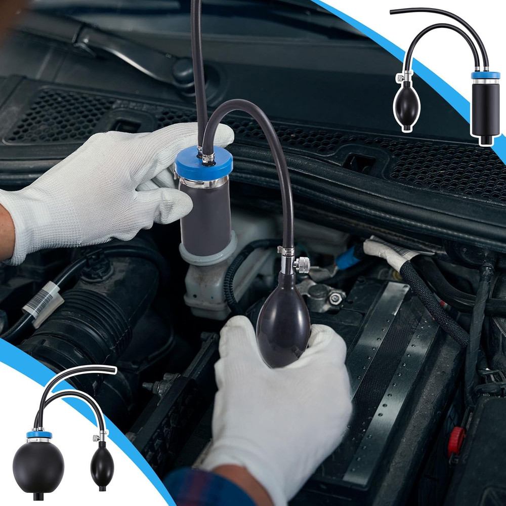 2 Pcs Universal Easy Intake Adapter Automotive Smoke Machine Inflatable Bladder