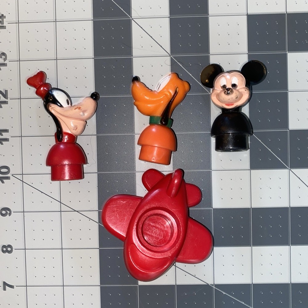 Vtg Mickey, Goofy, Pluto Plane