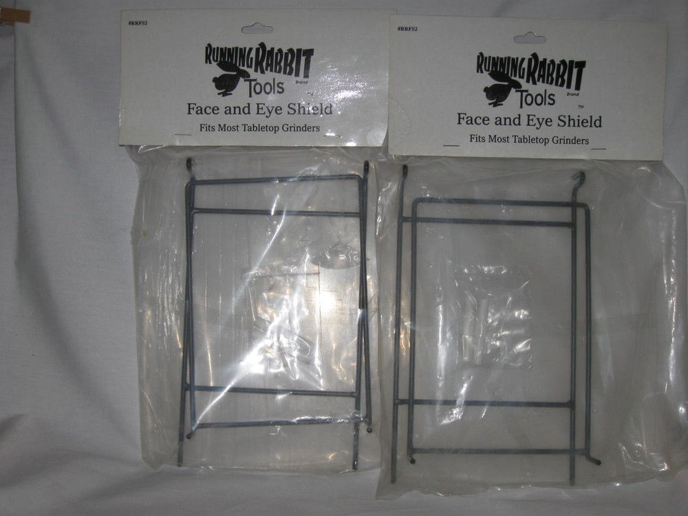 Stained Glass Tools: 2 RUNNING RABBIT FACE SHIELDS