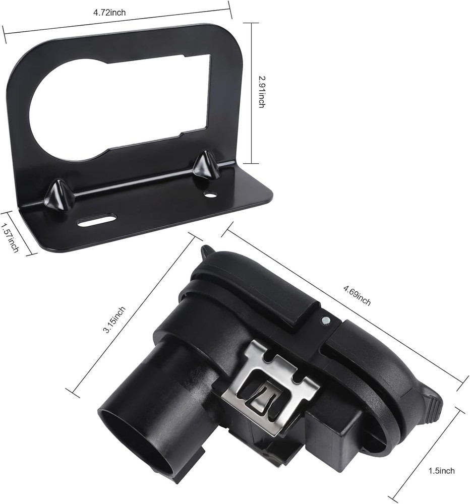 7 Pin to 4 Pin Flat Trailer Plug Adapter