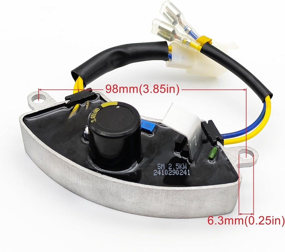Durable Automatic Voltage Regulator for Efficient Power in 2500-4500W Generators