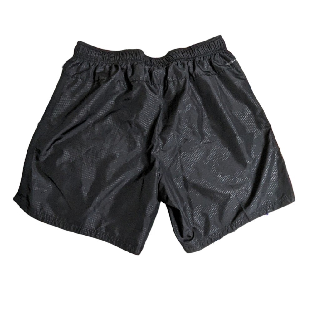 Layer 8 Qwick Dry Pull-on Black Drawstring Shorts Size L (M308)
