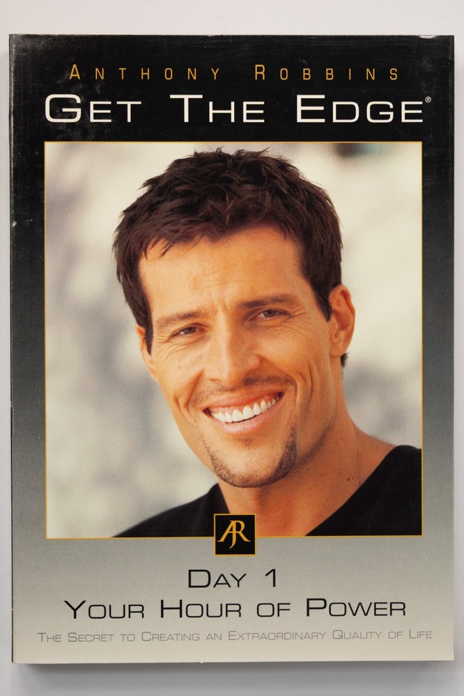 Anthony Tony Robbins Get The Edge 7 Day Program to Transform Your Life DVDs 2000