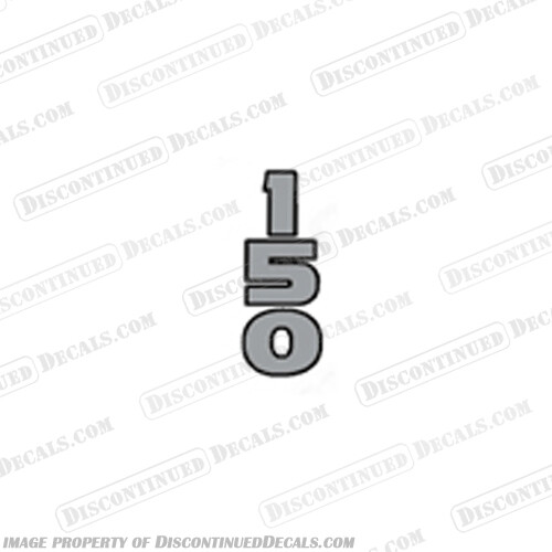 Fits Mercury 150hp - Single Decal - 2015+