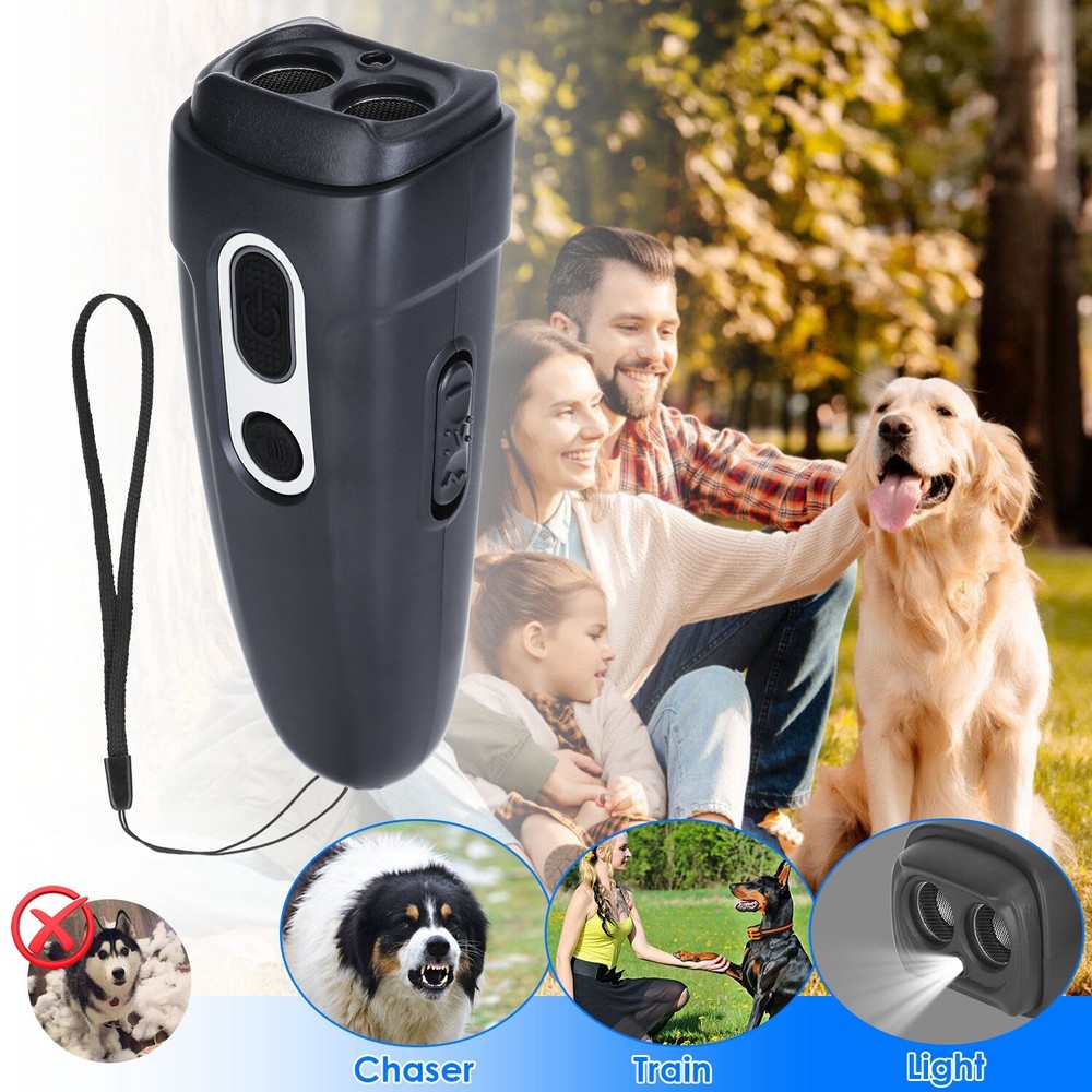 4 Mode Training Anti Barking Device Ultrasonic Dog Training Bark Control Device