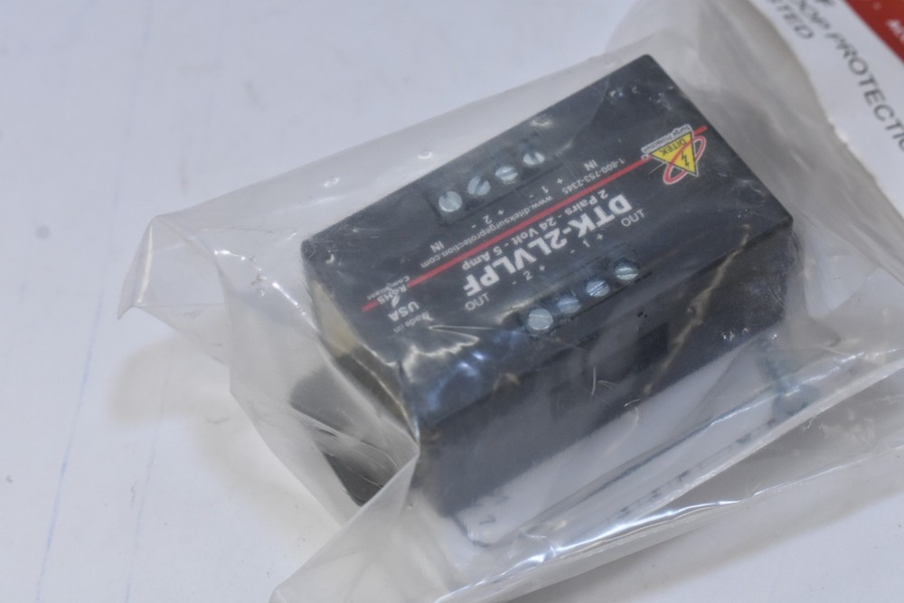 Ditek DTK-2LVLPF Surge Loop Protection 2PR SLC Device Replacement Unit