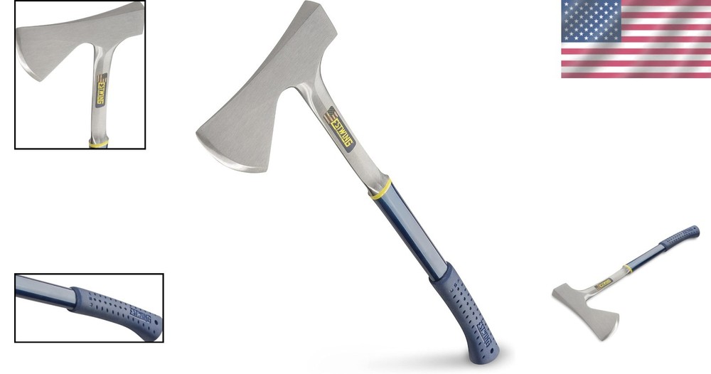 26" Campers Axe - All Steel Construction, Shock Reduction