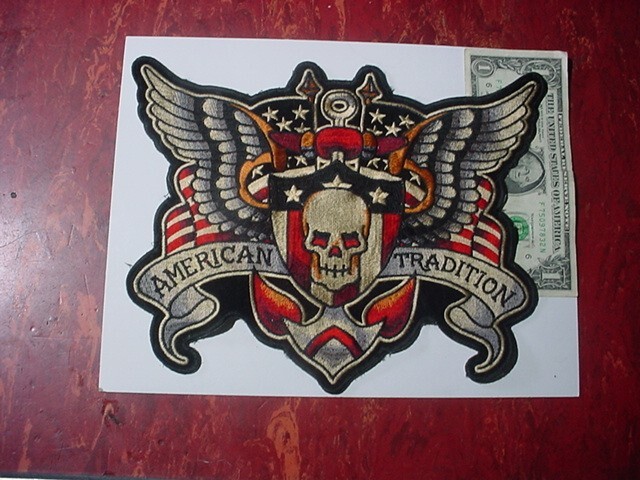 Patch - LARGE JACKET BACK SKULL